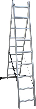 Two-part extension ladder Two-part extension ladder